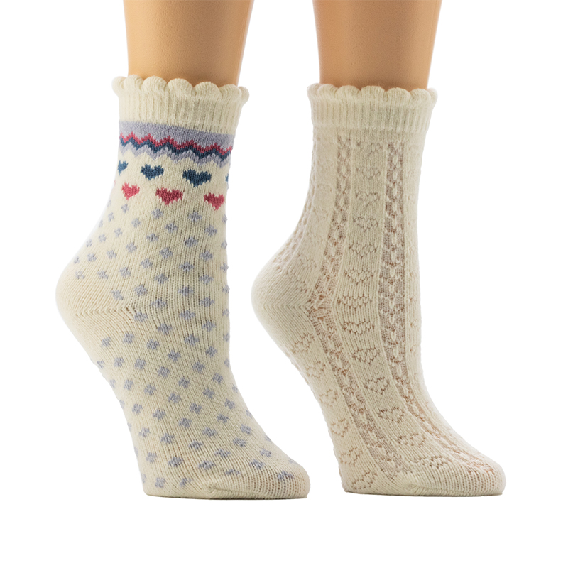 Sosete pentru damă, Scalope Welt Home