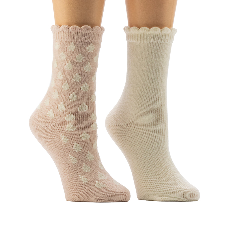 Sosete pentru damă Scallop Welt Cozy Home