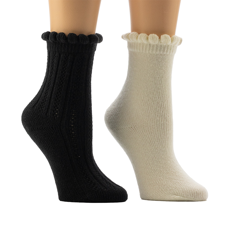 Sosete pentru damă Scallop Welt Cozy Home