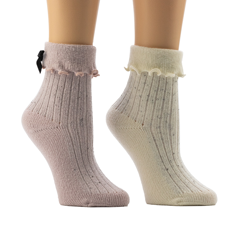 Sosete pentru femei Fleck 3x1 Rib Cozy Home