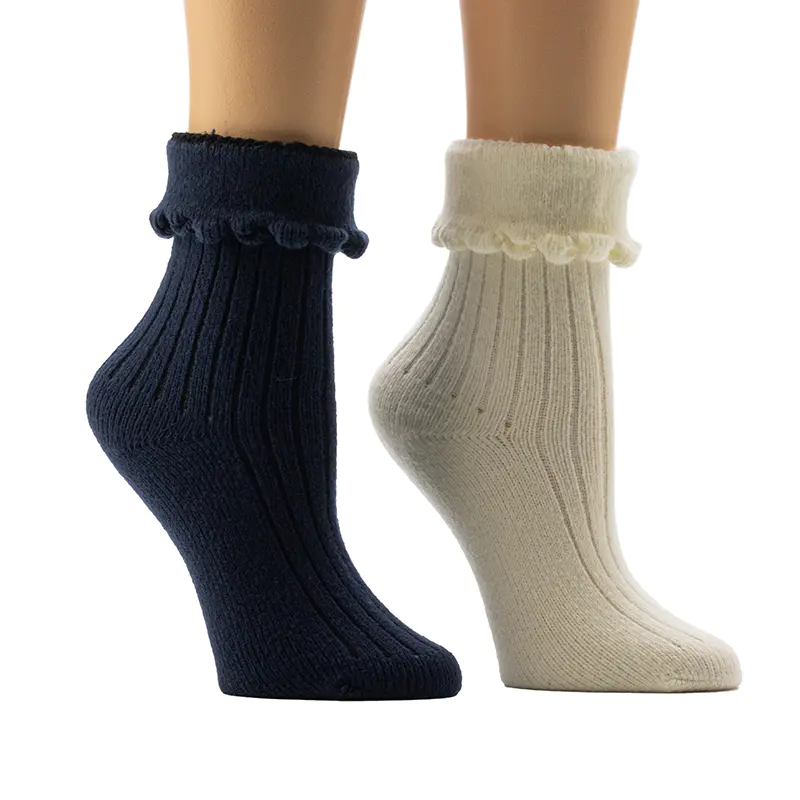 Sosete pentru damă Scallop Welt Cozy Home